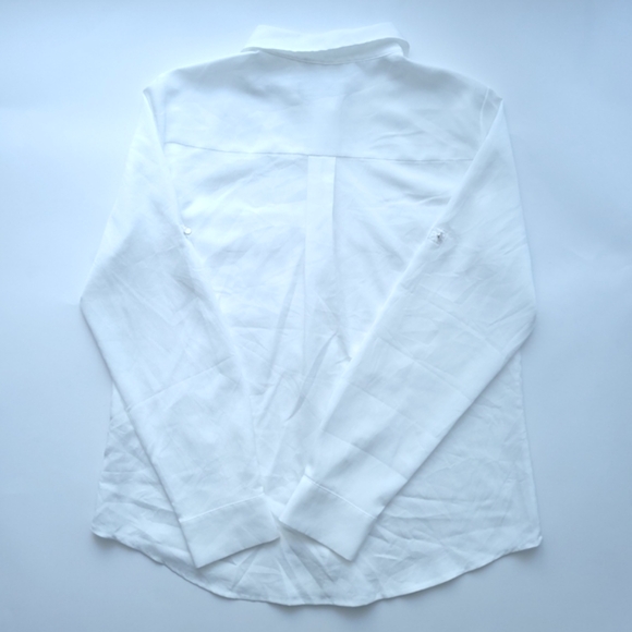 Ivanka Trump White Long Sleeve Blouse - Picture 2 of 8